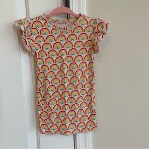 Little Sleepies Play Rainbow Patterned Kids Shirt